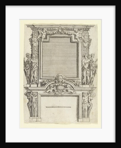 Design for chimney piece by Pierre Collot