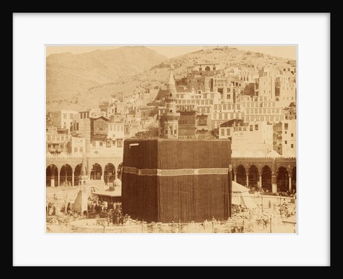 The Mosque at Mecca, the walk around the Kaaba by Sadic Bey