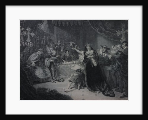 Sarah Siddons as Catherine of Aragon in Henry VIII by George Henry Harlow