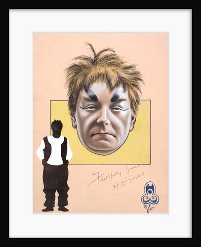 H.O. Wills caricature by George Harold Cooke