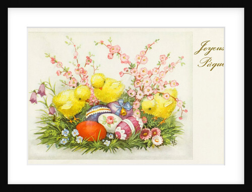 Easter greeting card by Unknown