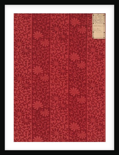 Stripe Twill furnishing fabric by John Henry Dearle