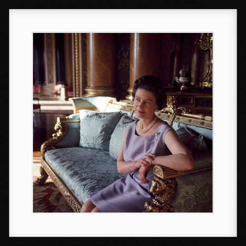 Queen Elizabeth II at Buckingham Palace by Cecil Beaton