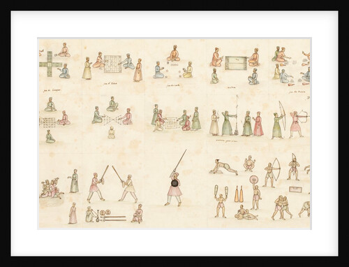 Sports and pastimes of nobility by Unknown