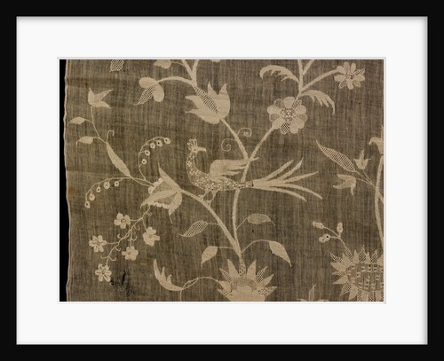 Floral apron by Unknown