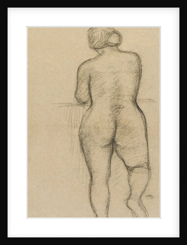 Life drawing of female nude by Aristide Maillol