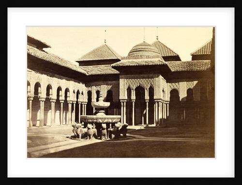 Court of the Lions at the Alhambra by unknown