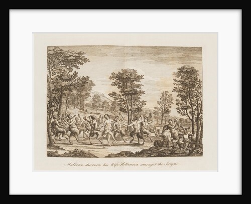Malbecco discovers his wife Hellenora Amongst the Satyrs by William Kent