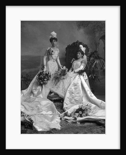Lady Francis Osbourne and Mrs. William Bourchier by Lafayette Portrait Studios