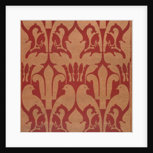 Portion of wallpaper The Syracuse by C.F.A. Voysey