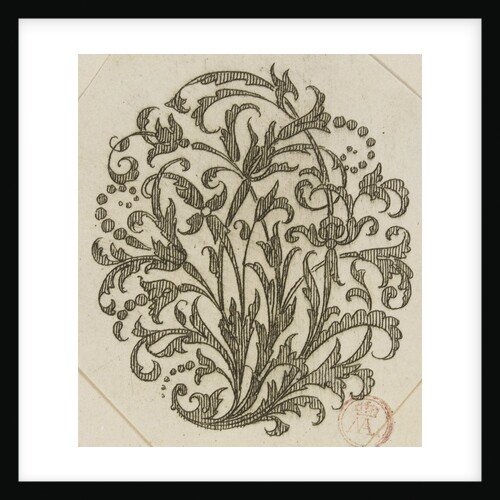 Ornament print. Before 1871 by Anonymous