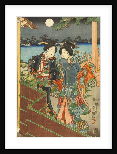 The Eighth Month by Utagawa Kunisada I