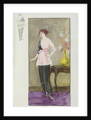 Paul Poiret's Sorbet gown by Anonymous