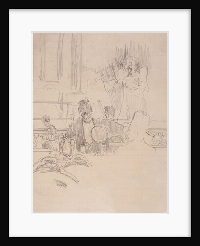 Sketch of The Old Bedford by Walter Richard Sickert
