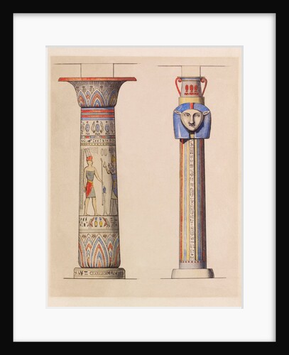 Temple of Ramses the Great and Temple of Sedingar by Owen Jones