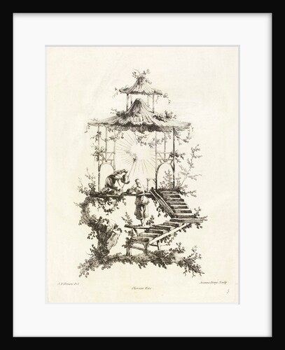 Page from Second Book of Six Chinese Huts by Jeanne Deny