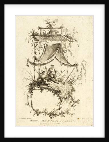 Title page from Second Book of Six Chinese Huts by Jeanne Deny
