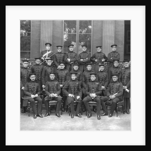 Lieutenant-Colonel Gordon Chesney Wilson with Officers of the Royal Horse Guards by Lafayette Portrait Studios