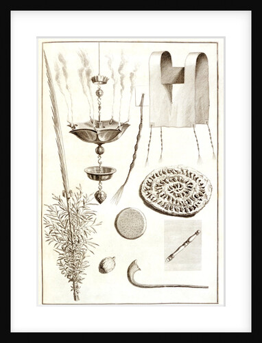 Vestments and Other Accoutrements used in a Synagogue by Anonymous
