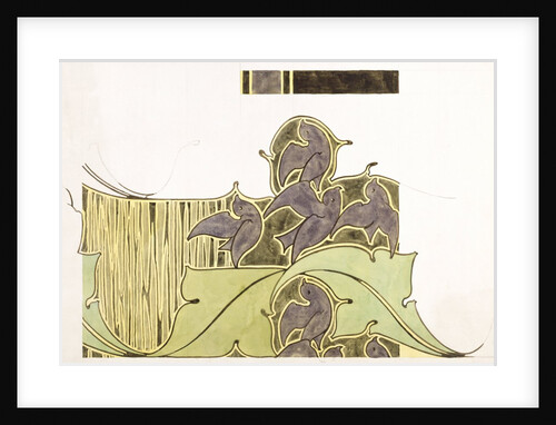 Textile design by C.F.A. Voysey