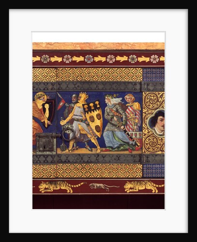 Bacchus, Sir John Barleycorn, Potter, Pale Ale and Scotch Ale on the Wines and Beers Sideboard by Harland and Fisher