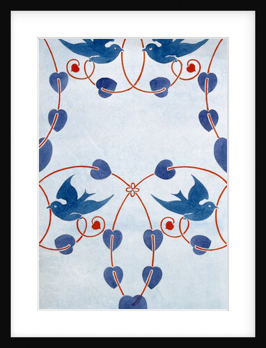 Textile design by Charles Francis Annesley Voysey