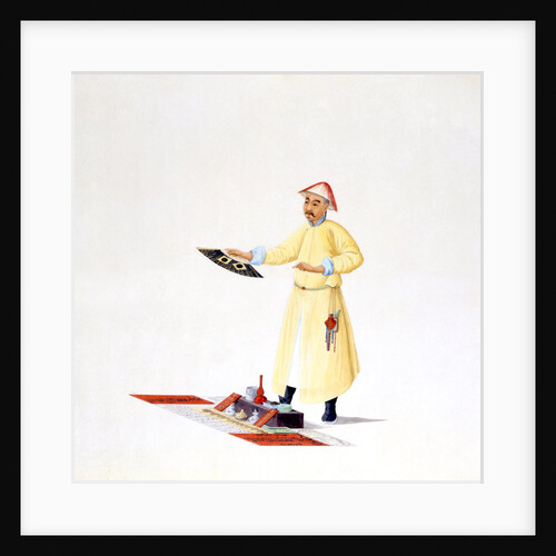 Itinerant medicine seller by Anonymous