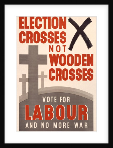 Election Crosses Not Wooden Crosses by Anonymous