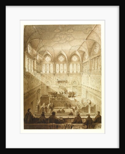 Design for the Law Courts by William Burges