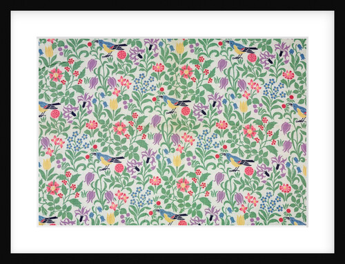 Pastoral furnishing fabric by C.F.A.Voysey