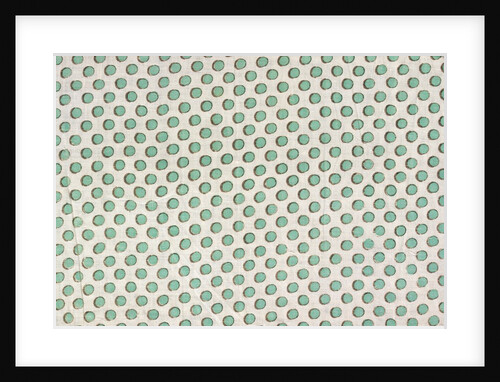 Dress fabric with spots by Unknown