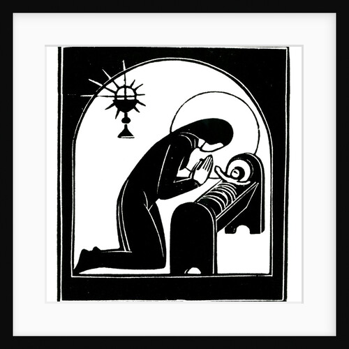 Madonna and Child with Chalice by Eric Gill