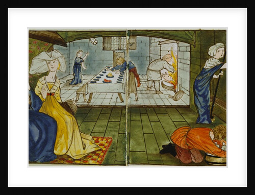 Sleeping Beauty tile panel by Edward Coley Burne-Jones