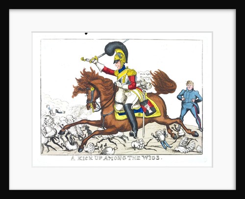 A Kick Up Among the Whigs by William Heath