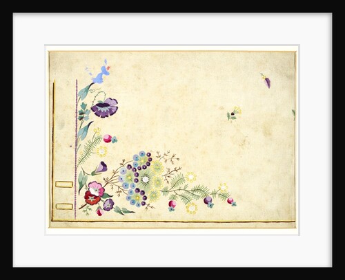 Design for embroidery on men's waistcoats by Jean Pillement