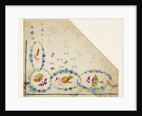 Design for embroidery on men's waistcoats by Jean Pillement