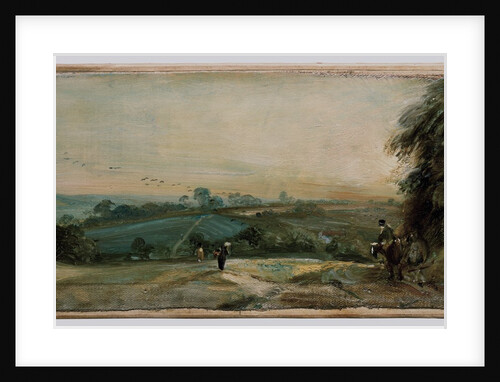 Autumnal Sunset by John Constable