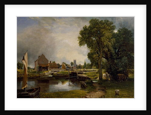 Dedham Mill by John Constable