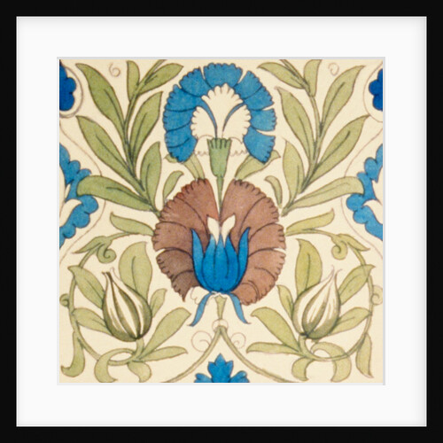 Design of tile by William de Morgan