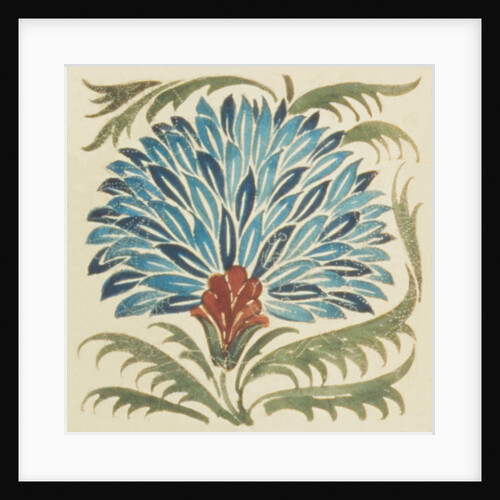 Design of tile by William de Morgan