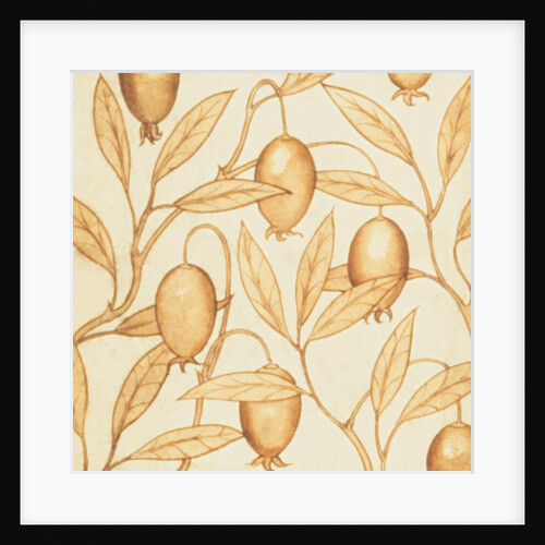 Design of tile by William de Morgan