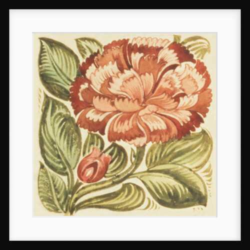 Design of tile by William de Morgan