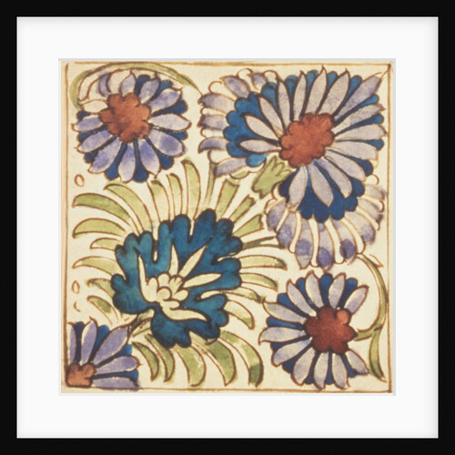 Design of tile by William de Morgan