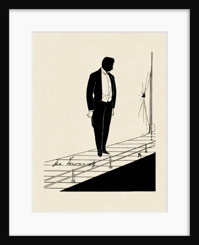 Silhouette of George Edwards by Anonymous