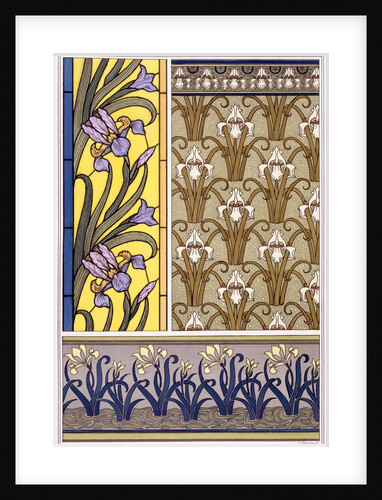 Irises by Eugène-Samuel Grasset