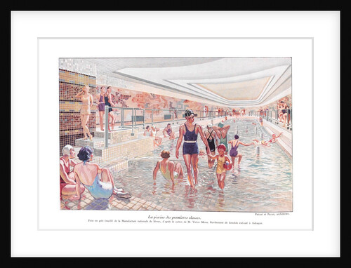 La piscine des premieres classes by M. Victor Menu