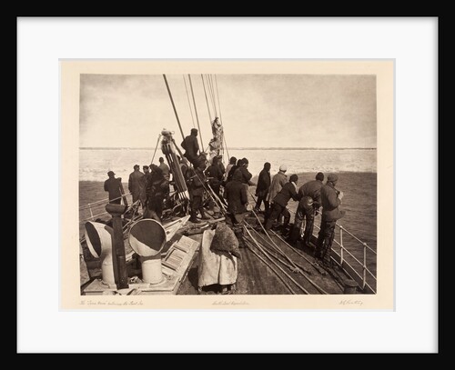 The Terra Nova entering the Pack Ice by Herbert George Ponting