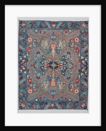 Wall hanging of acanthus leaves by William Morris