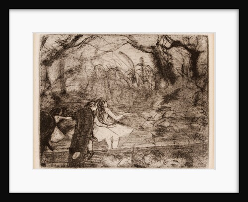 On the stage by Hilaire-Germain Edgar Degas