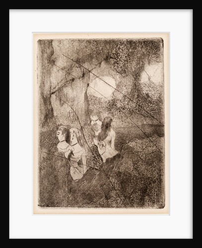 Dancers in the Green Room by Hilaire-Germain Edgar Degas
